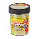Berkley PowerBait Tequila Lime dough closeup highlighting the live-bait scent for trout attraction.