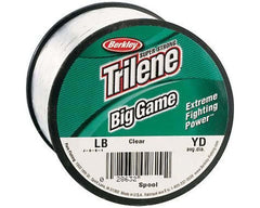 Berkley Trilene Big Game abrasion area demonstrating resistance against sharp cover.