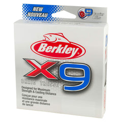 Berkley x9 Braid on reel with smooth-through guide for effortless casting.