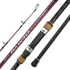Berrypro surf spinning rod carbon blank delivers acute sensitivity for detecting bites.