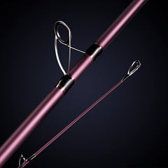 Berrypro Surf Spinning Rod ceramic guide reduces friction for smoother line flow