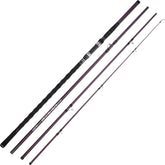 Berrypro Surf Spinning Rod package shows travel-friendly four-piece design for easy transport.