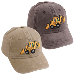 Besforta excavator cap front embroidery, ideal for toddlers' everyday comfort.