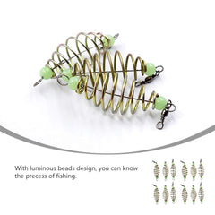 Spring fishing cage design detail