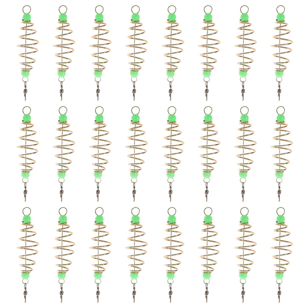 BESPORTBLE luminous bead spring bait holder close-up, olive shape