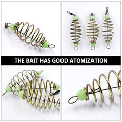 Compact bait holder dimensions: 3.14 inches by 0.9 inches