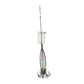 BESPORTBLE bait cage for sea fishing shows sturdy dual-cage design for tough saltwater conditions.