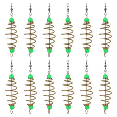 BESPORTBLE 12Pcs luminous carp fishing feeder cage – close-up
