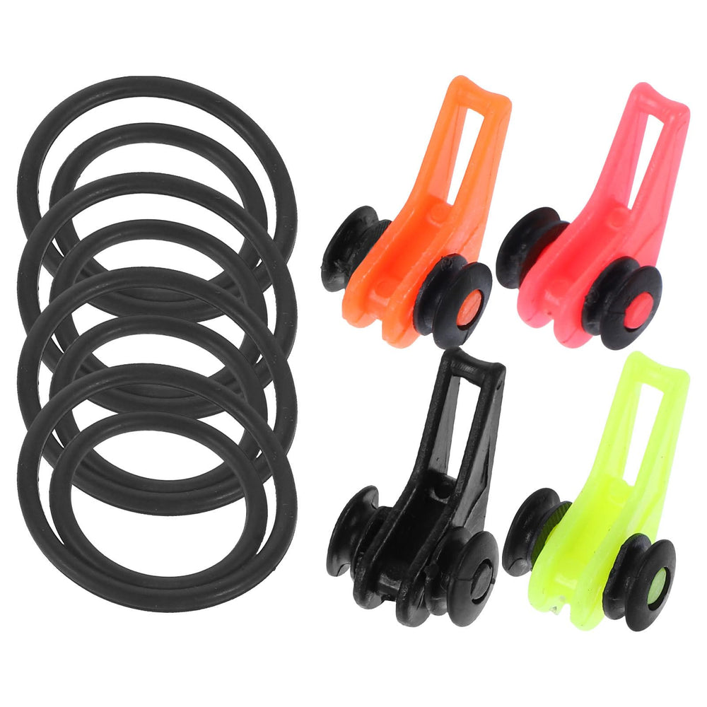 BESPORTBLE Fishing Rod Hook Keeper clip-on attachment securing lures on the rod
