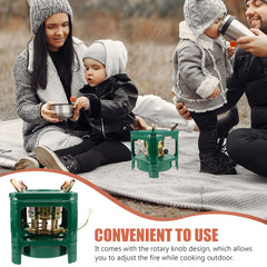 BESPORTBLE portable camping stove ready for quick outdoor cooking.
