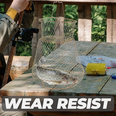 BESPORTBLE strong-net-weave resists wear for repeated fishing sessions.