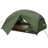 Bessport 2-person camping tent setup for quick, tool-free pitching
