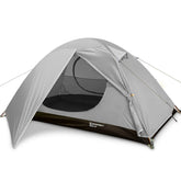 Bessport 2-person tent setup shows roomy interior for two campers.