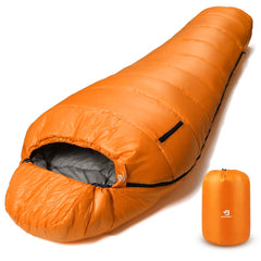 Bessport Mummy Sleeping Bag warmth hood keeps you toasty on cold nights camping