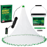 Best Fisher's American Pro Cast Net 12ft horn-durability supports reliable throws.