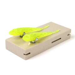Best_nj soft plastic mold Spunk Shad 4.5-inch two-cavity design for versatile lures.