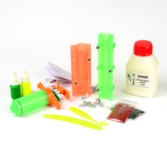 Luresol Medium bottle and Standard Liquid Colour bottles