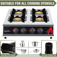 BESTFIRE enamel pan supports illustrated holding heavy pots during high-heat outdoor sessions