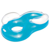 Bestway double ring float tube 74in, overview for relaxed lounging on the water.