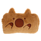 BESTYASH fluffy winter hand warmer muff close-up of plush texture for cozy warmth