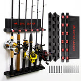 BETTER LEADER 2-pack vertical rod holder keeps garage rods organized and off the floor.