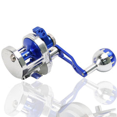Ergonomic handle and non-slip grip for comfort during long fishing sessions