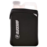 Better Surf than Sorry Surf Shower Jug front view with insulated sleeve maintains warmth