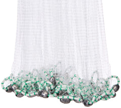 Betts 4-Foot mono bait cast net showing 1/4-inch mesh for precise bait capture