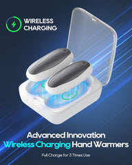 Beuchan hand warmers-3-heat-settings: customizable comfort for varying activities.