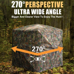 Beviliu hunting blind silent-zipper reduces noise during moves.