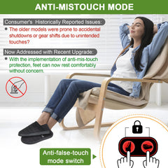 BIAL heated slippers display battery pack for portable warmth