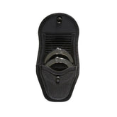 BIANCHI 7317 AccuMold Double Handcuff Case with trilaminate construction and belt loop for 2 inch to 2.25 inch belts; holds two pairs of handcuffs.