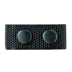 Bianchi 7406 AccuMold belt keeper in black for secure gear attachment and quick access