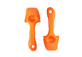 Bicco Plastic Fish Scaler (2-Pack) - front view
