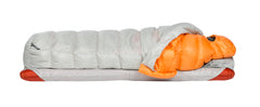Big Agnes 650 DownTek insulation provides warmth even when damp.