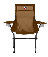 Big Agnes Big Six Armchair with tall back offers superior comfort.