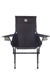 Big Agnes Big Six Armchair with tall back for added support at the campsite.