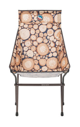 Big Agnes Big Six chair front view for comfortable campsite lounging