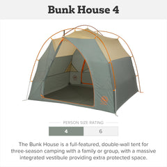 Big Agnes Bunk House doors entrance highlight easy family camping access.