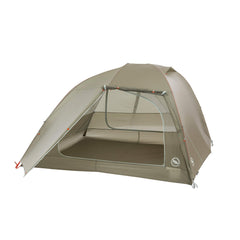 Big Agnes Copper Spur HV UL 4P tent exterior in olive green, ultralight shelter for backpacking adventures