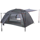 Big Agnes Copper Spur HV UL2 bikepack tent front view highlights ultralight design for fast trail setups
