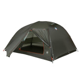 Big Agnes Copper Spur UL 3P front entrance shows easy setup and generous vestibule storage.