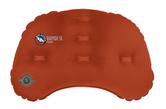 Big Agnes Rapide SL Pillow Orange provides compact trail comfort and warmth.