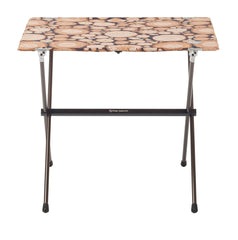 Big Agnes Soul Kitchen Table wood top setup offers a sturdy camp kitchen surface.