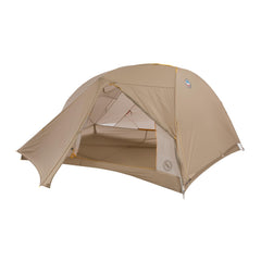 Big Agnes Tiger Wall UL3 front view shows compact ultralight shelter for bikepackers