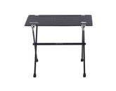 Big Agnes Woodchuck table assembly on trail, sturdy camp kitchen surface.