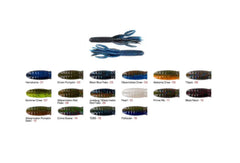 Big Bite Baits 4-inch Craw Tube Tilapia, designed for crappie fishing with realistic craw and tube action.
