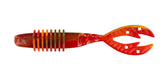 Big Bite Baits Kamikaze Swimon in Green Pumpkin Flamethrower, ideal trailer performance.