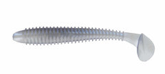 Big Bite Baits PRO Swimmer Albino Shad 4.8-inch lure for lifelike bass action.