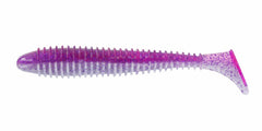 Big Bite Baits PRO Swimmer Lavendar Shad paddle tail lure for bass with enticing scent and lifelike movement